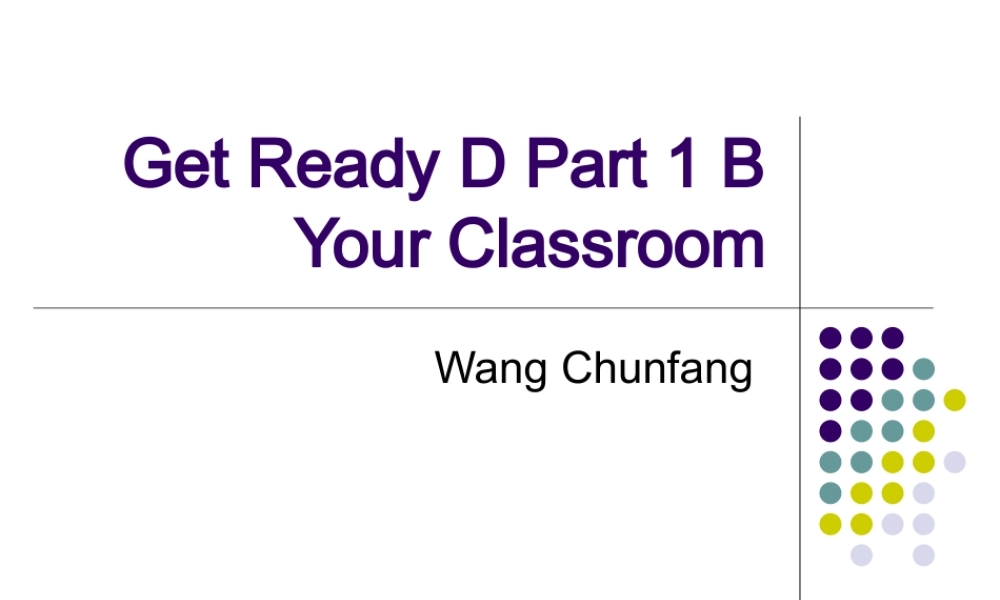 北师大初中英语七上《Topic D Your classroom》PPT课件 (2).ppt