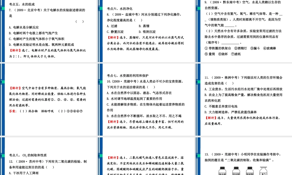 沪教初中化学九上《2第2章 身边的化学物质》PPT课件 (1).ppt