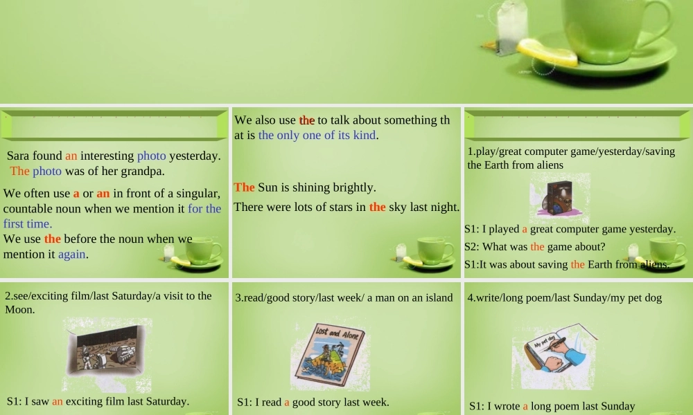 广东省深圳市文汇中学七年级英语下册 Unit 1 People around us Period 3 grammar课件 .ppt