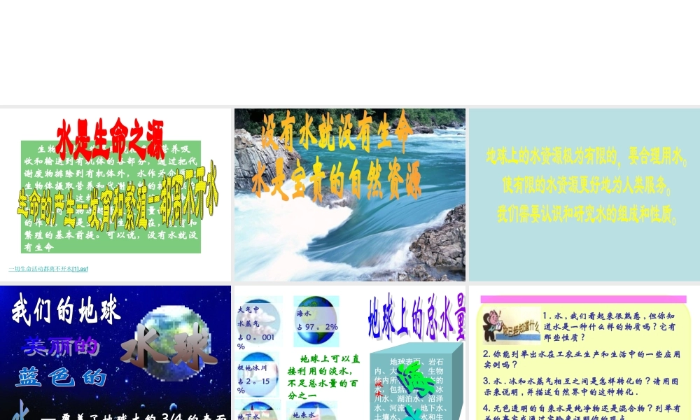 沪教初中化学九上《2第3节 自然界中的水》PPT课件 (11).ppt