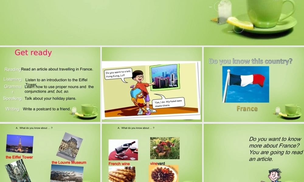 广东省深圳市文汇中学七年级英语下册 Unit 2 Travelling around the world Period 2 Reading课件 .ppt