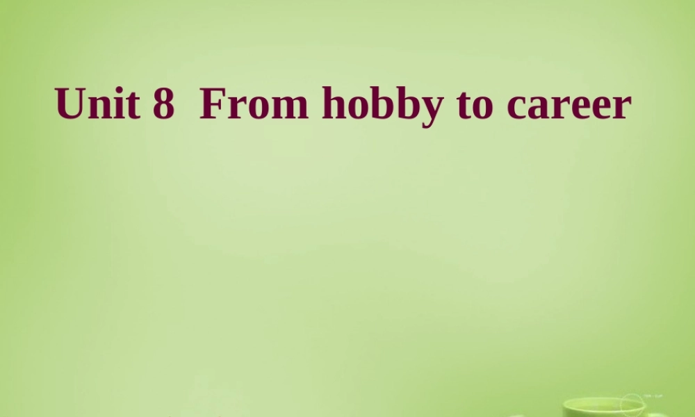 广东省深圳市文汇中学七年级英语下册 Unit 8 Period 2 reading课件 .ppt