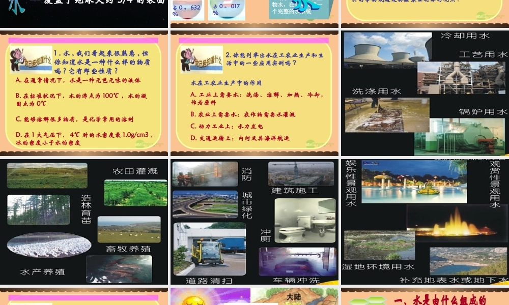 沪教初中化学九上《2第3节 自然界中的水》PPT课件 (25).ppt