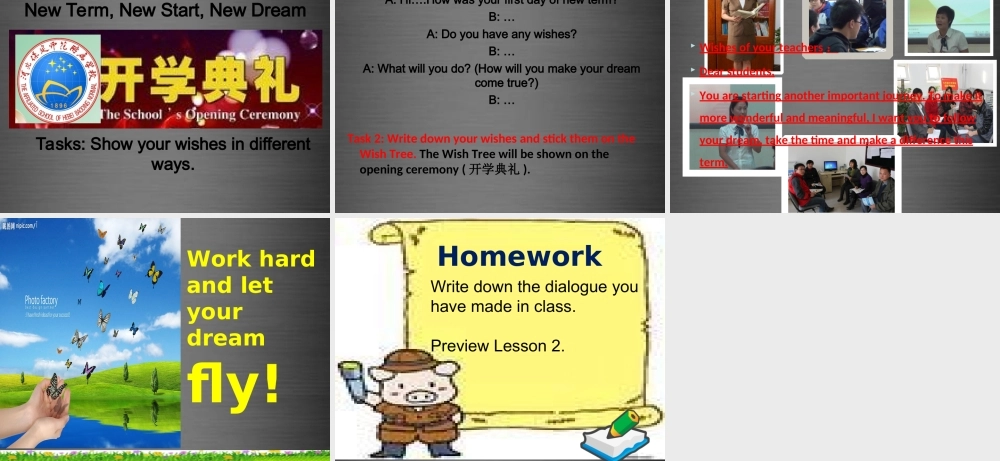 冀教初中英语八上《Lesson 1 Back to School!》PPT课件 (4).ppt