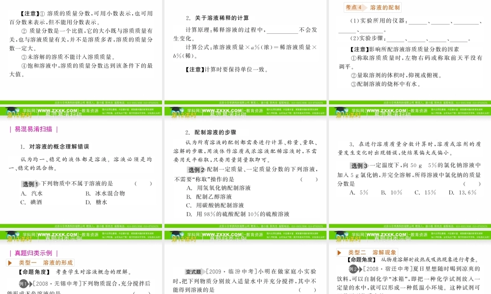 沪教初中化学九下《6第6章 溶解现象》PPT课件 (4).ppt