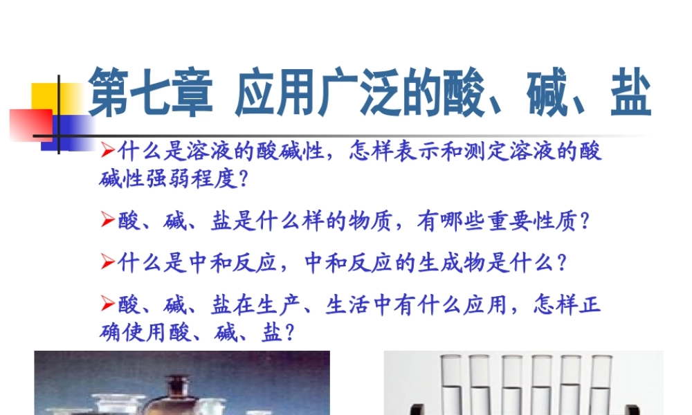 沪教初中化学九下《7第1节 溶液的酸碱性》PPT课件 (1).ppt