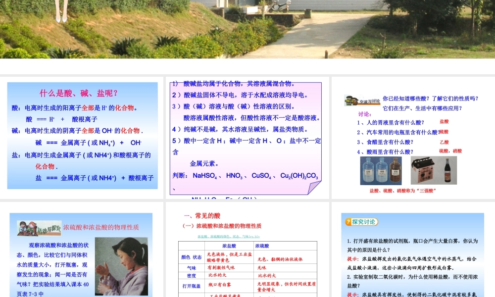 沪教初中化学九下《7第2节 常见的酸和碱》PPT课件 (12).ppt