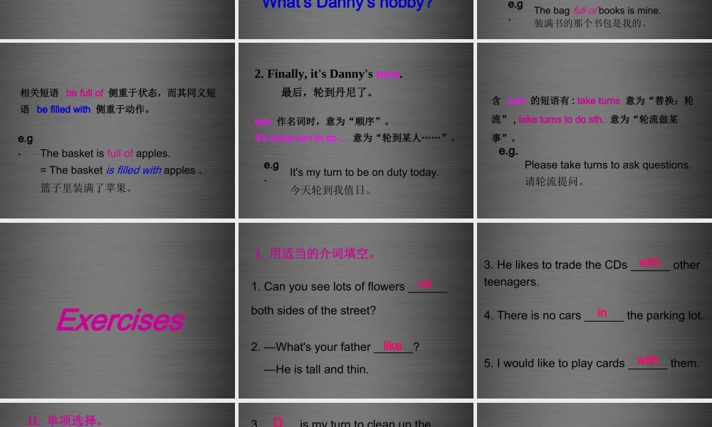 冀教初中英语八上《Lesson 41 Show and Tell!》PPT课件 (2).ppt