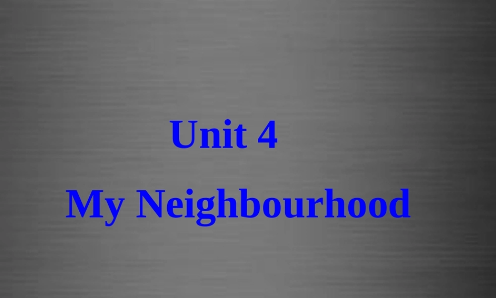 冀教初中英语八上《Lesson 19 The Best Neighourhood》PPT课件 (3).ppt