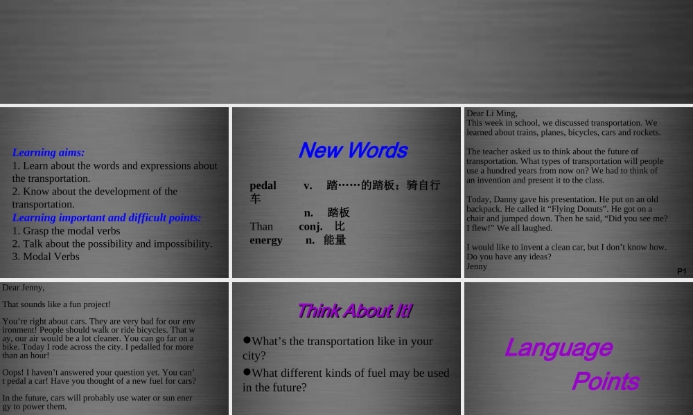 冀教初中英语八上《Lesson 36 Clean Cars 》PPT课件 (2).ppt