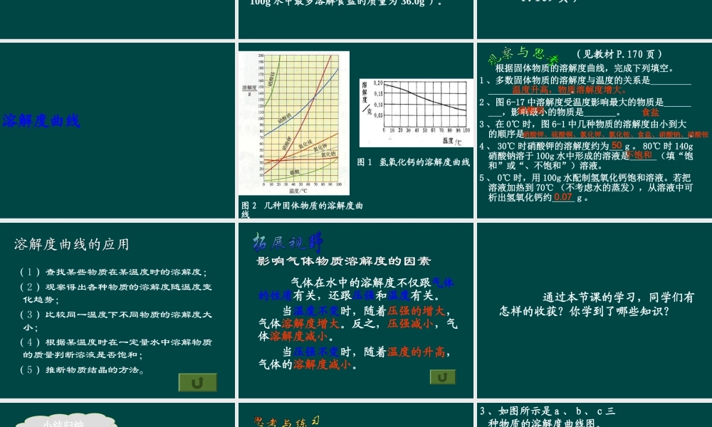 沪教初中化学九下《6第3节 物质的溶解性》PPT课件 (11).ppt
