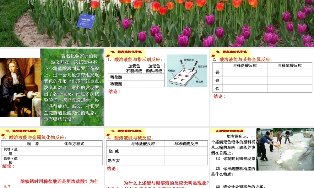 沪教初中化学九下《7第2节 常见的酸和碱》PPT课件 (3).ppt