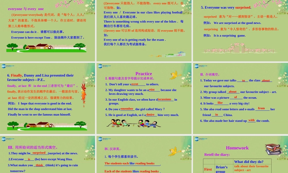 冀教初中英语八上《Lesson 12 Karen's Hair Stood Up!》PPT课件 (1).ppt