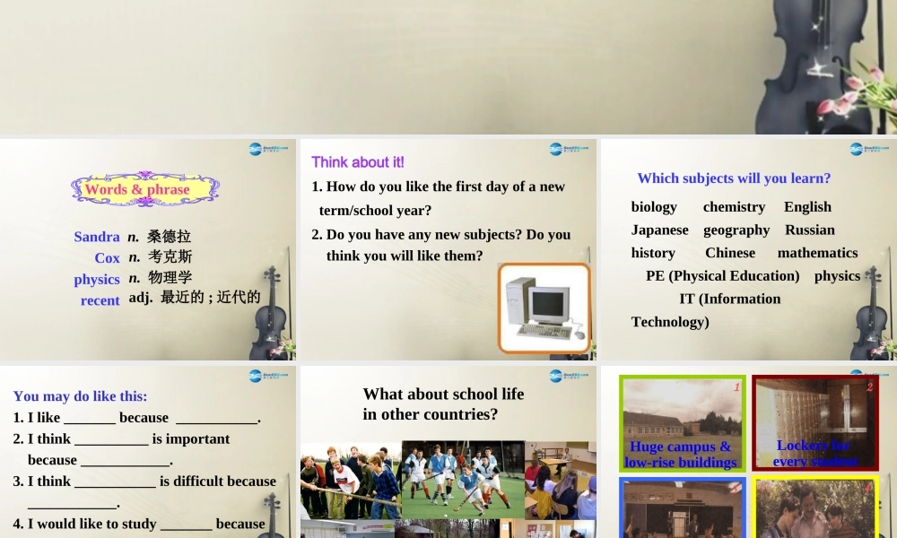 冀教初中英语八上《Lesson 1 Back to School!》PPT课件 (2).ppt