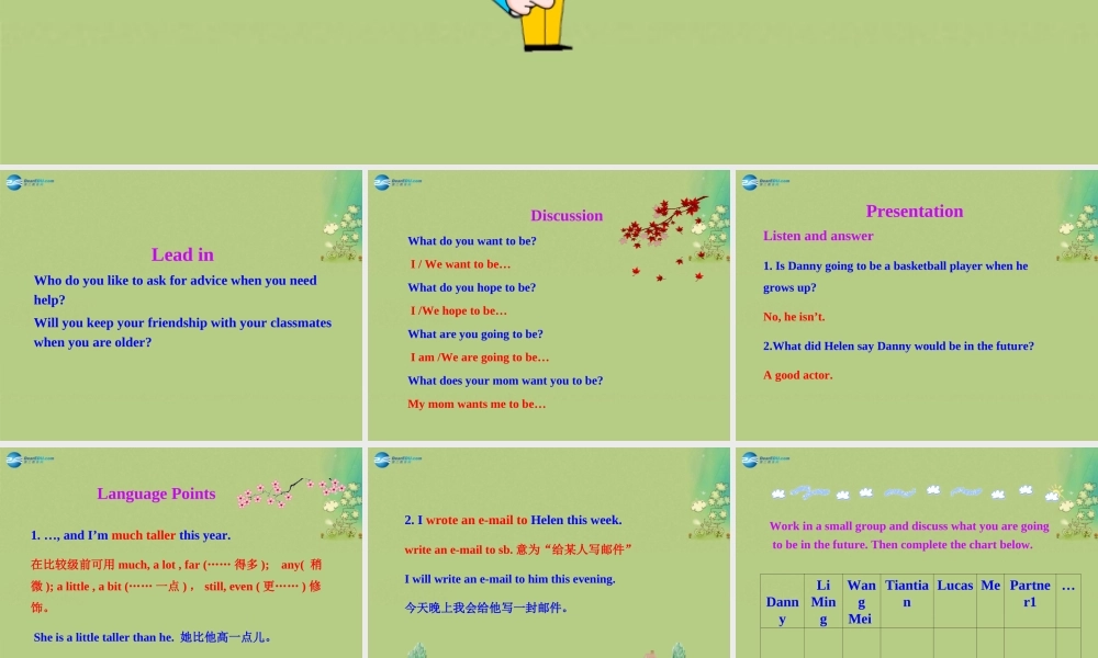 冀教初中英语八上《Lesson 30 A Famous Friend》PPT课件 (1).ppt