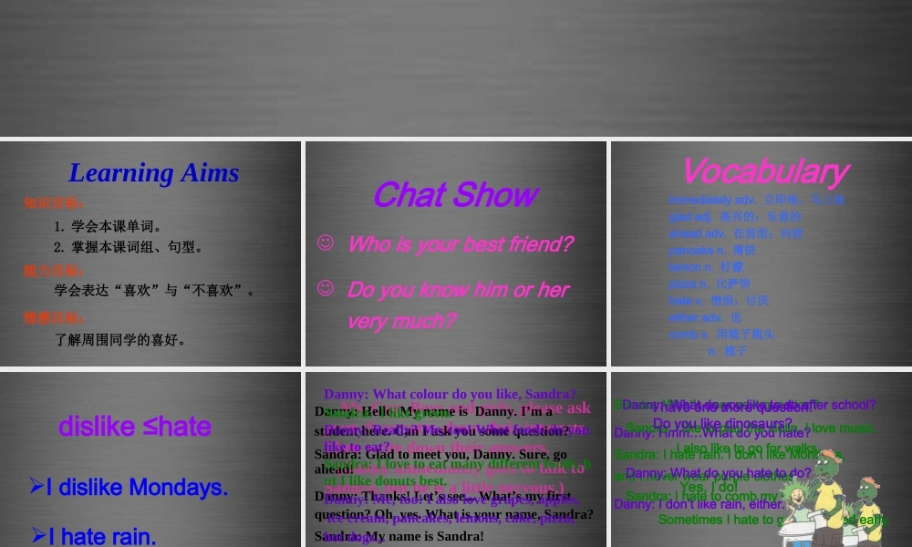 冀教初中英语八上《Lesson 3 Getting to Know You!》PPT课件 (3).ppt