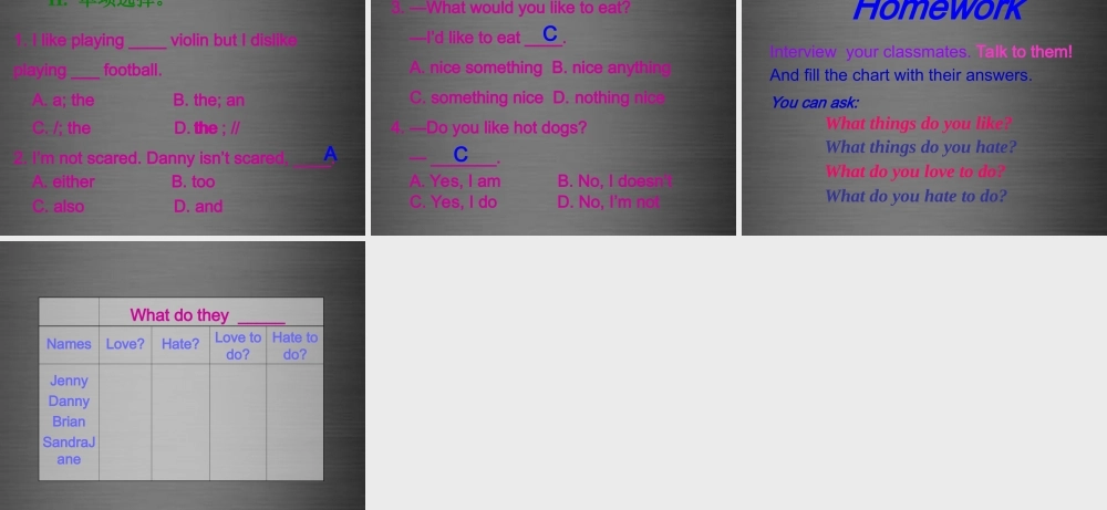 冀教初中英语八上《Lesson 3 Getting to Know You!》PPT课件 (3).ppt