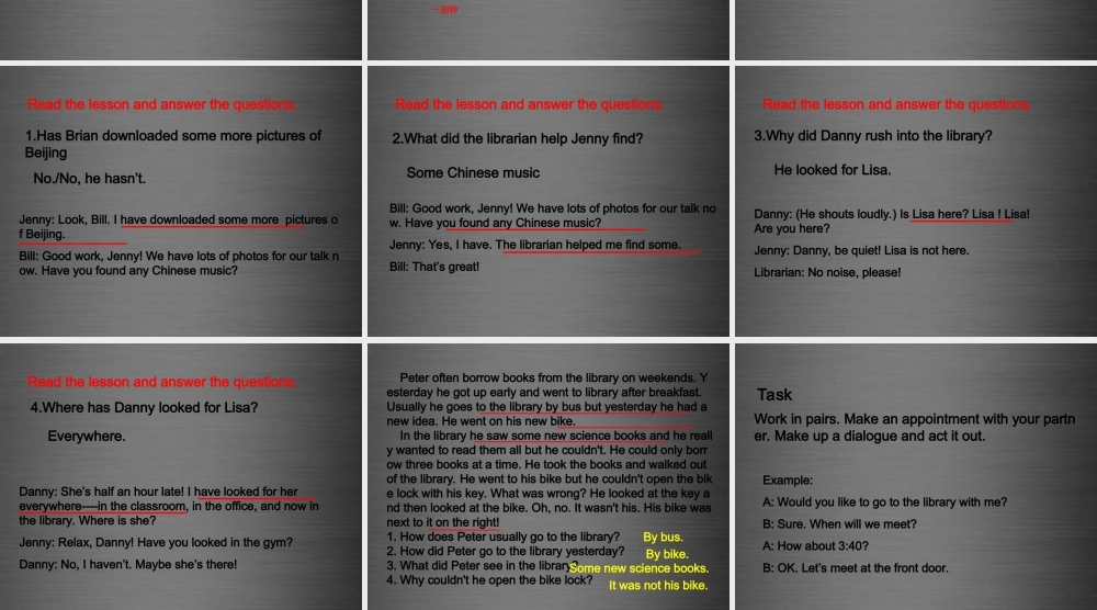 冀教初中英语八上《Lesson 10 Looking for Lisa》PPT课件 (2).ppt