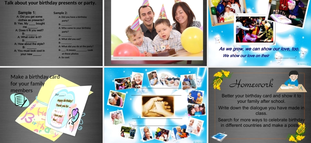 冀教初中英语八上《Lesson 18 Li Ming's Birthday》PPT课件 (2).ppt