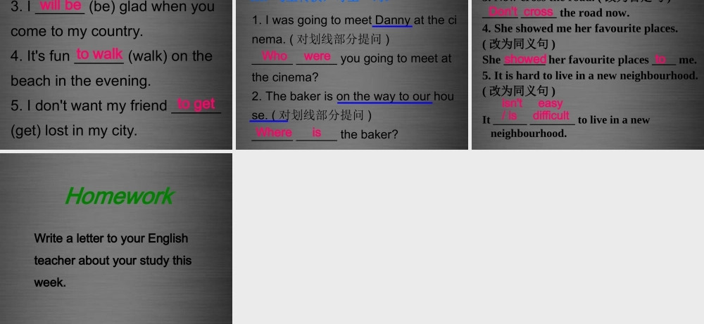 冀教初中英语八上《Lesson 24 I Need a Map!》PPT课件 (3).ppt