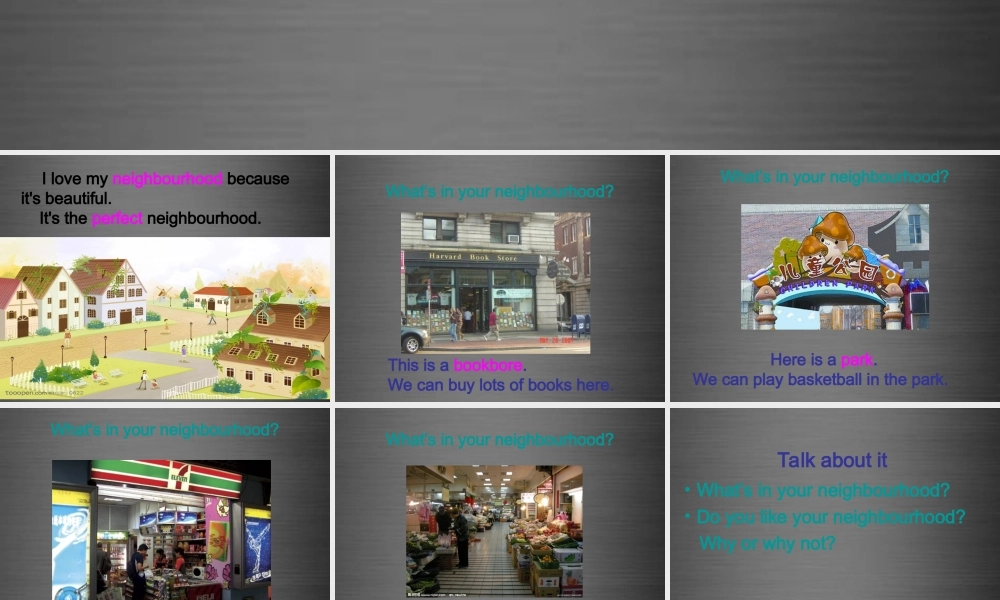 冀教初中英语八上《Lesson 19 The Best Neighourhood》PPT课件 (2).ppt