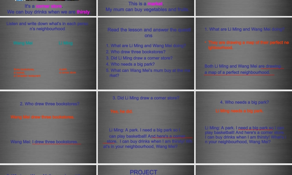 冀教初中英语八上《Lesson 19 The Best Neighourhood》PPT课件 (2).ppt