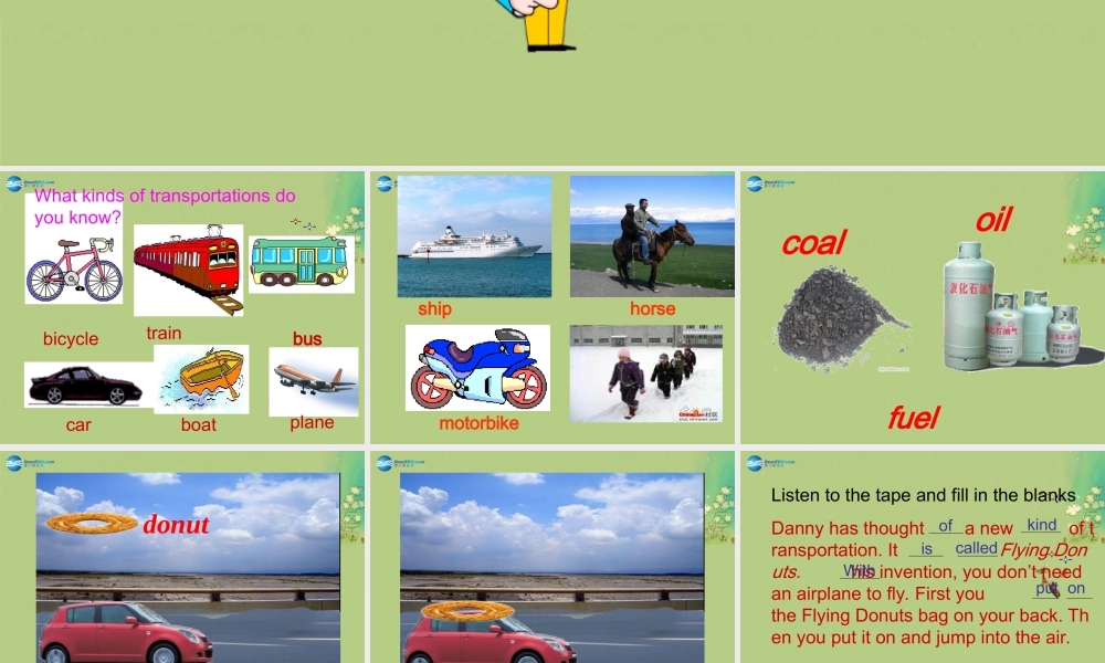 冀教初中英语八上《Lesson 34 Flying Donuts》PPT课件 (1).ppt