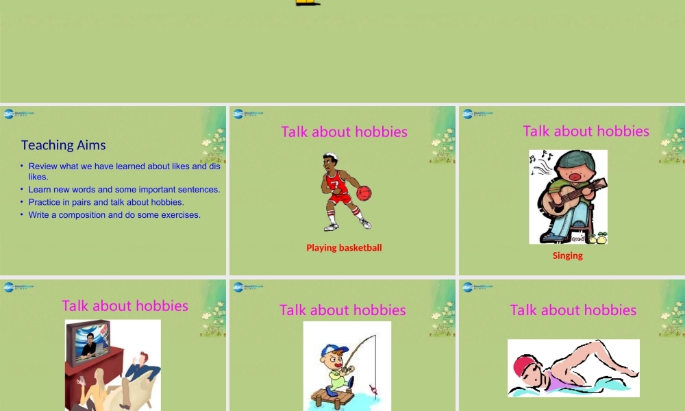 冀教初中英语八上《Lesson 38 Hobbies Are Fun!》PPT课件 (1).ppt