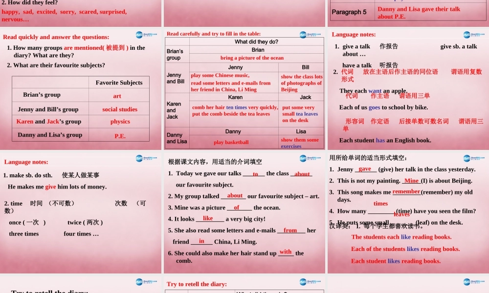 冀教初中英语八上《Lesson 15 A Present for Li Ming! 》PPT课件 (4).ppt