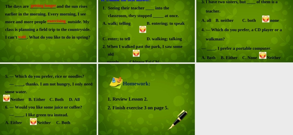 冀教初中英语八下《Lesson 2 It's Getting Warmer!》PPT课件 (2).ppt