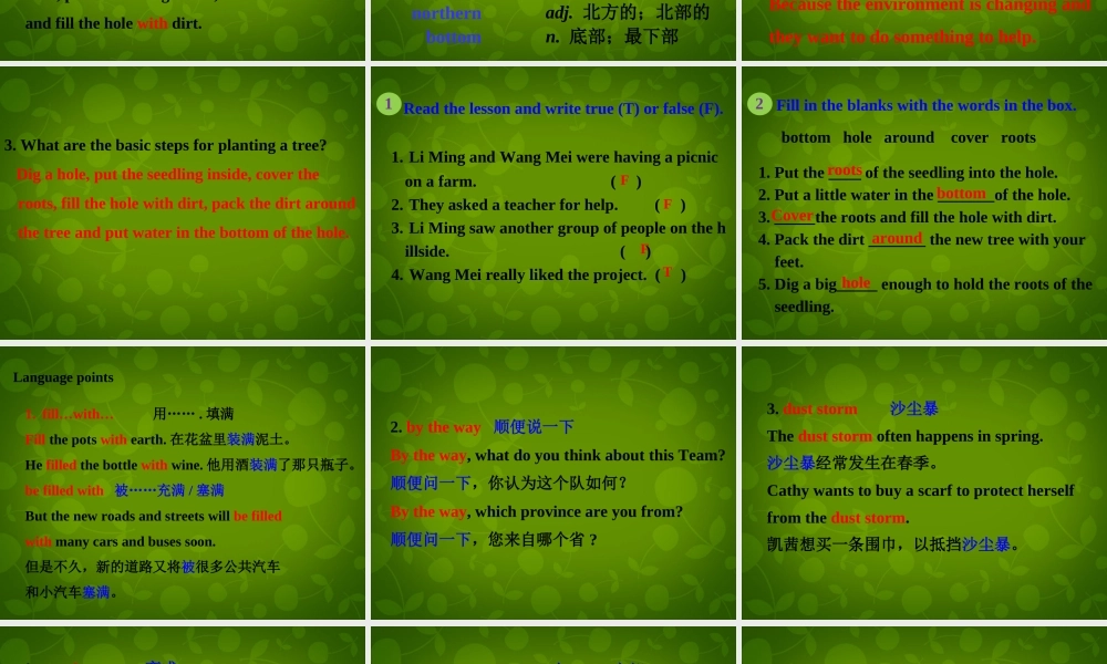 冀教初中英语八下《Lesson 7 Planting Trees》PPT课件 (2).ppt