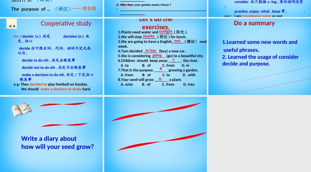 冀教初中英语八下《Lesson 10 Make Your Garden Grow!》PPT课件 (3).ppt