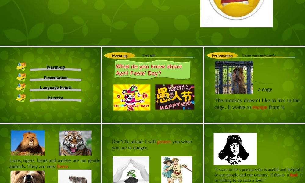 冀教初中英语八下《Lesson 16 The Pear Escaped》PPT课件 (2).ppt