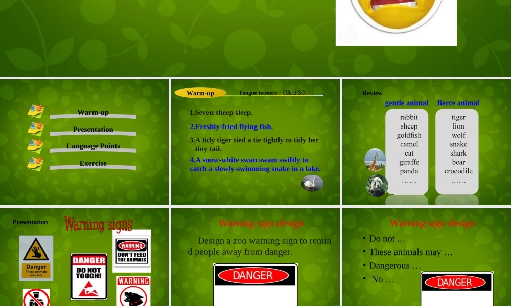 冀教初中英语八下《Lesson 15 The Zoo Is Open》PPT课件 (2).ppt