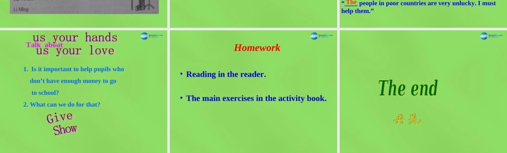冀教初中英语八下《Lesson 30 A Cookie Sale》PPT课件 (1).ppt