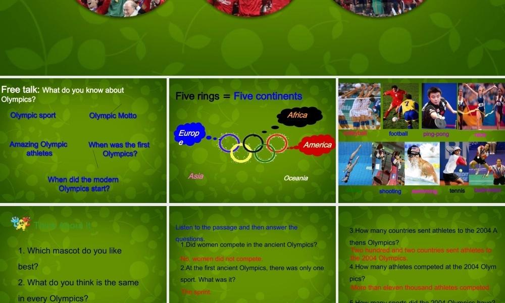 冀教初中英语八下《Lesson 34 Modern Olympics》PPT课件 (2).ppt