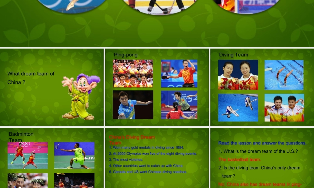 冀教初中英语八下《Lesson 35 The Dream Team》PPT课件 (2).ppt