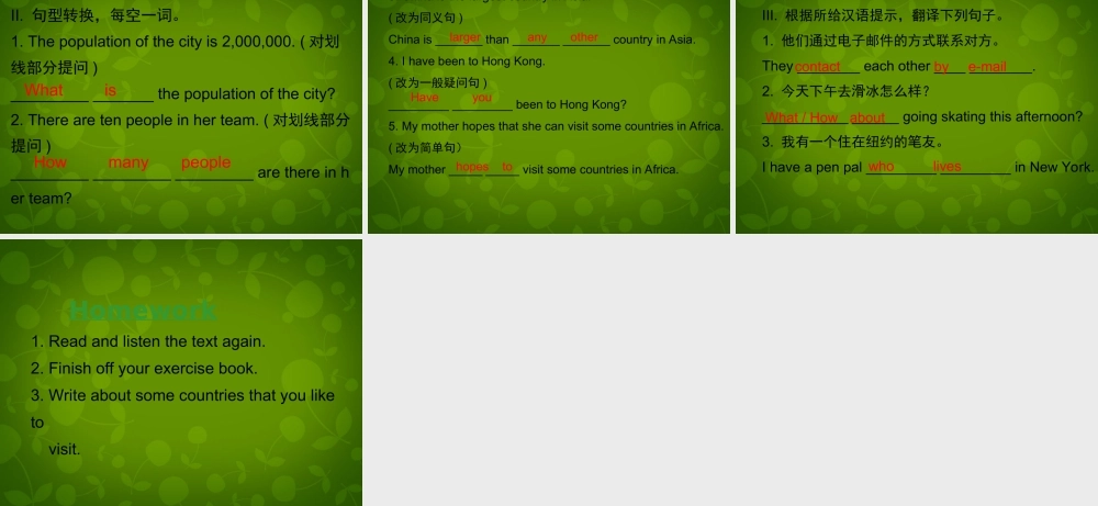 冀教初中英语八下《Lesson 37 Let's Learn Geography!》PPT课件 (3).ppt