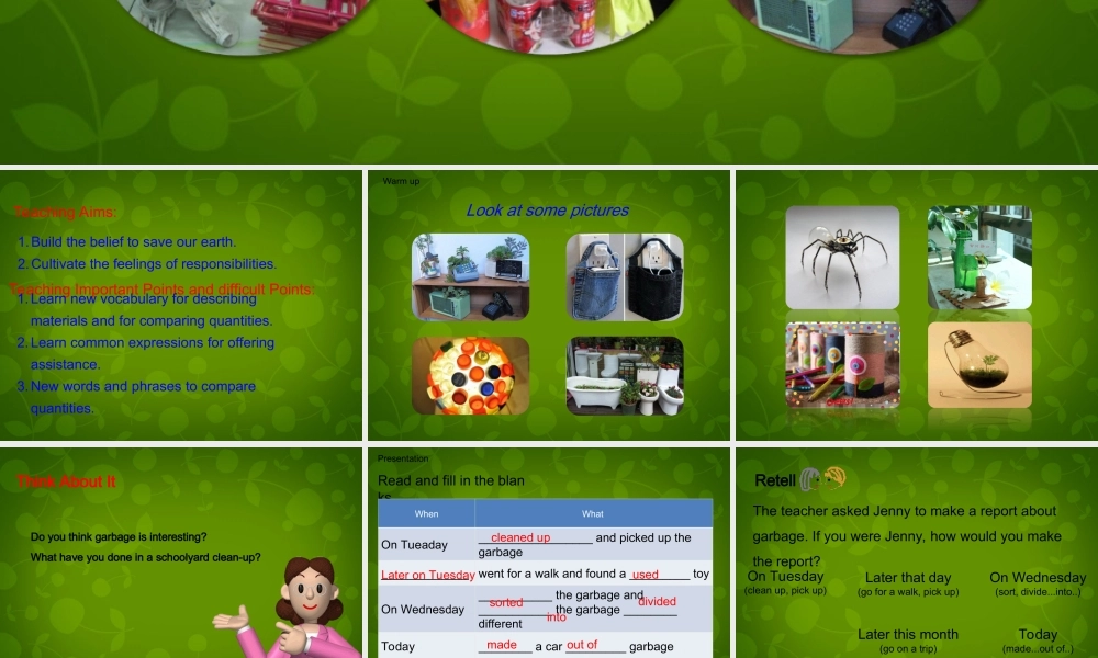 冀教初中英语八下《Lesson 48 Garbage Is Interesting!》PPT课件 (3).ppt