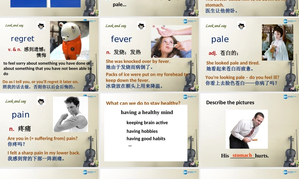 冀教初中英语九上《Lesson 1 What’s Wrong,Danny》PPT课件 (1).ppt