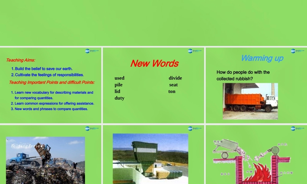 冀教初中英语八下《Lesson 48 Garbage Is Interesting!》PPT课件 (2).ppt