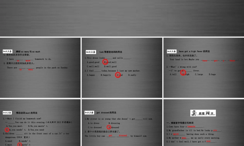 冀教初中英语九上《Lesson 1 What’s Wrong,Danny》PPT课件 (3).ppt