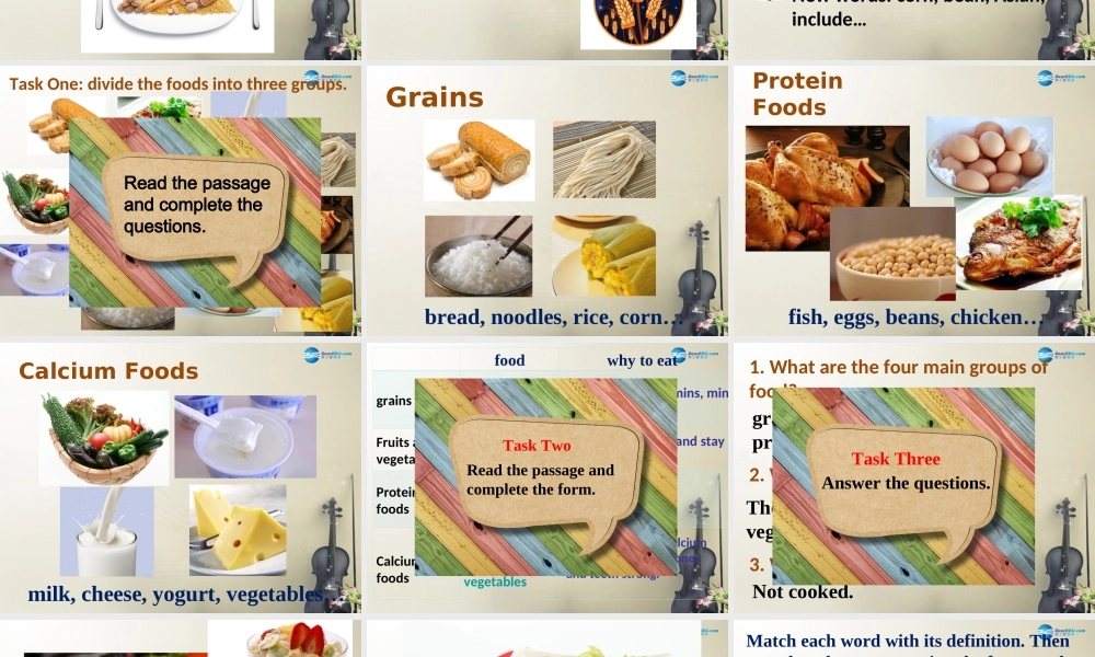 冀教初中英语九上《Lesson 3 Good Food, Good Health》PPT课件 (1).ppt