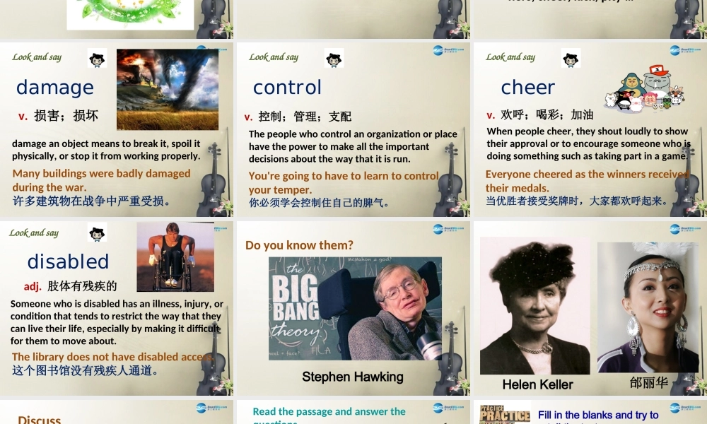 冀教初中英语九上《Lesson 5 Jane's Lucky Life》PPT课件 (1).ppt