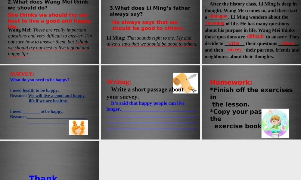 冀教初中英语九上《Lesson 7 What Is the Meaning of Lift》PPT课件 (3).ppt