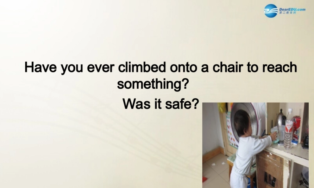 冀教初中英语九上《Lesson 13 Be Careful,Danny! 》PPT课件 (2).ppt