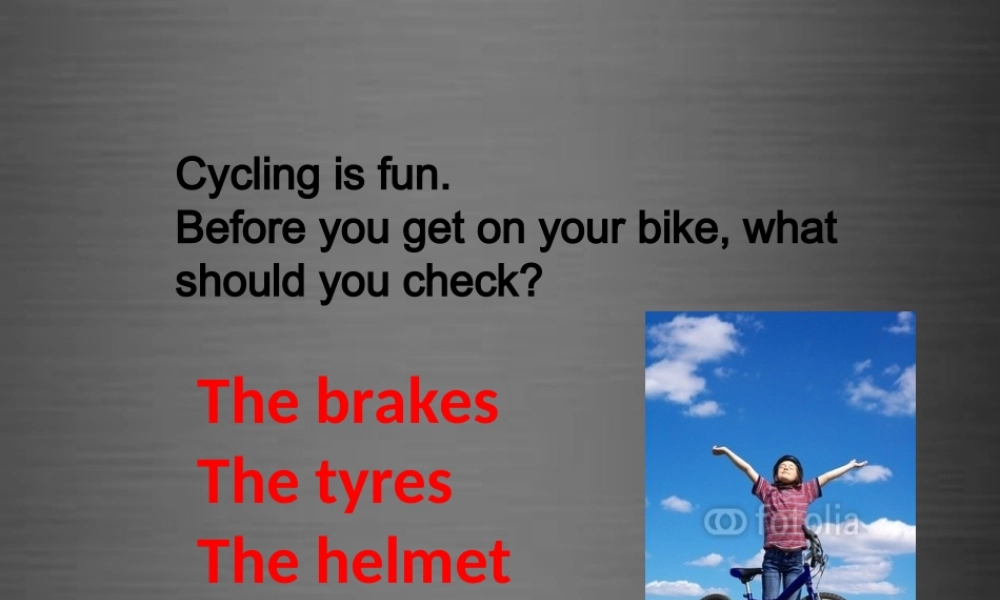 冀教初中英语九上《Lesson 15 My Helmet Saved My Life! 》PPT课件 (3).ppt