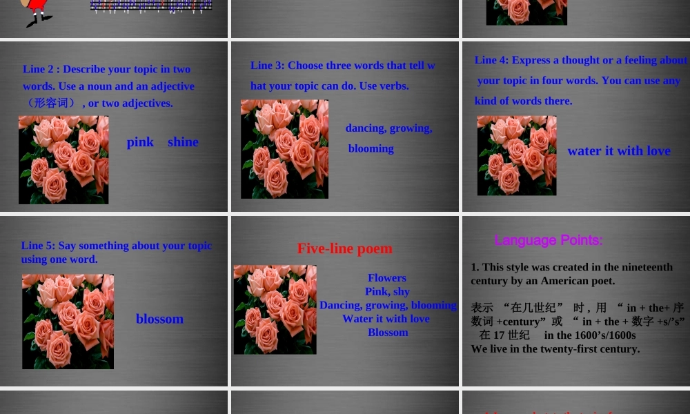 冀教初中英语九上《Lesson 20 Say It in Five》PPT课件 (3).ppt