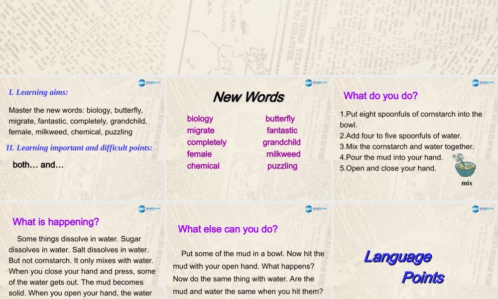 冀教初中英语九上《Lesson 28 The Study of Living Things》PPT课件 (1).ppt