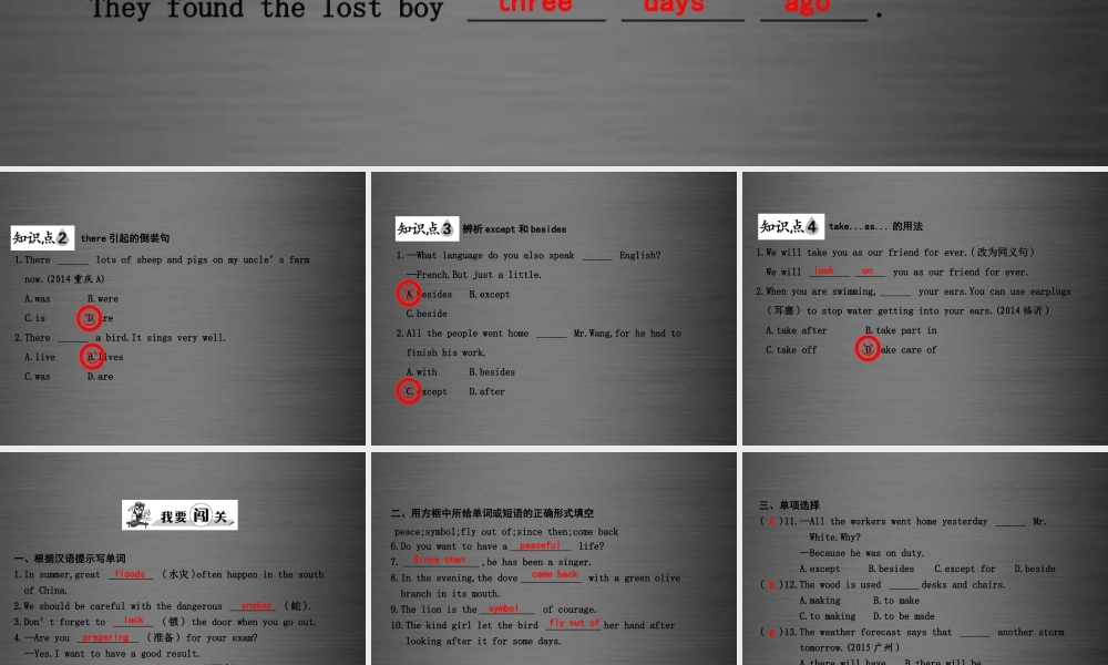 冀教初中英语九下《Lesson 39 The Dove and the Olive Branch》PPT课件 (1).ppt